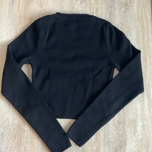 Zara Ribbed Knit Sweater - Picture 7 of 10